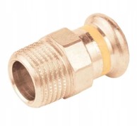 KAN-THERM Prešani priključak za plin Xpress 15 mm x 1/2"